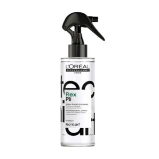 L'Oreal Professionnel TECNI.ART Pli Heat Activated Styling Spray, For Long-lasting Body and Bounce, 190 ml