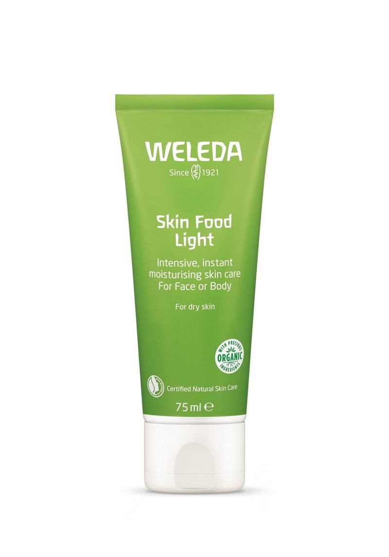 Weleda Skin Food Light, Dry Skin Moisturiser, Moisturising Cream & Primer, Face & Body, For Men & Women, Multiple Uses, 100% Certified Natural, Organic, 75ml, photo 1 of 1