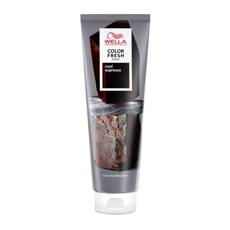 Wella Professionals Color Fresh Mask Temporary Color Refresh Treatment, Semi Permanent Hair Dye, Hair Gloss Treatment for Brown Hair, Cool Espresso 150ml, photo 1 of 1