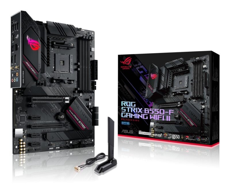 ASUS ROG STRIX B550-F GAMING WIFI II AMD B550 Socket AM4 ATX, photo 1 of 6