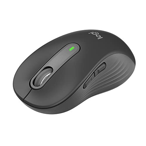 Logitech Signature M650 L Full Size Wireless Mouse - For Large Sized Hands, 2-Year Battery, Silent Clicks, Customisable Side Buttons, Bluetooth, for PC/Mac/Multi-Device/Chromebook - Grey, photo 1 of 1