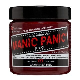 Manic Panic High Voltage Classic Cream Formula, Vampire Red, 0.118 kg 612600110326