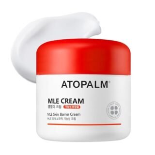 ATOPALM MLE Cream(2.2 Fl Oz) for Sensitive Skin, 48 Hrs Long Hydration, Strengthening Skin Barrier, Redness, Eczema, Ceramide, Babies to Adults, EWG Green Grade, 65ml