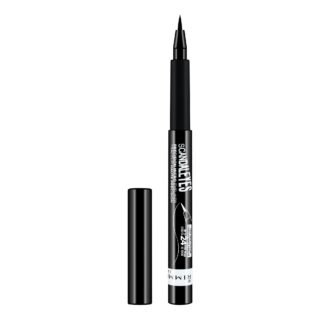 Rimmel - Scandal'eyes Precision eyeliner - Ultra precise felt tip - Long Wear, no burr - 001 Black - 1.1ml, Liquid