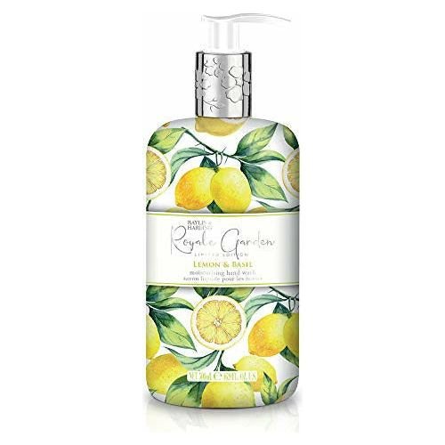 Baylis & Harding Royale Garden Limited Edition Lemon & Basil Hand Wash, 500 ml - Vegan Friendly, photo 1 of 1