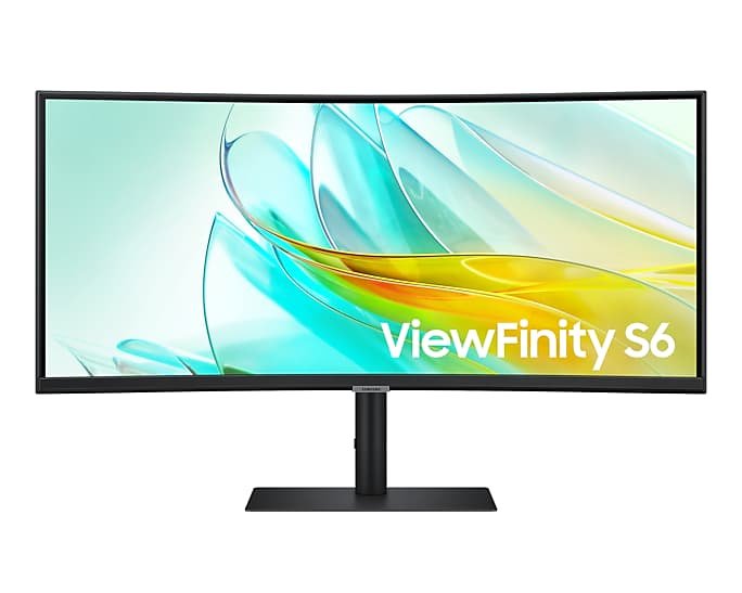 Samsung Viewfinity UltraWide QHD 34" Curved Monitor - Black, photo 1 of 1