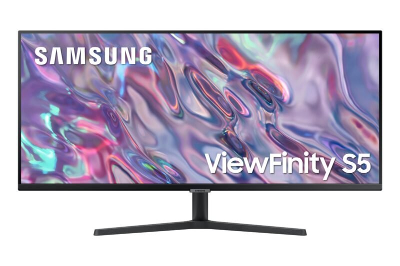 Samsung Viewfinity UltraWide WQHD 34" Monitor - Black, photo 1 of 1