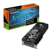 Gigabyte NVIDIA GeForce RTX 5070 EAGLE OC SFF 12GB GDDR7 Graphics Card, 6144 CUDA Cores, 2587 MHz Core Clock, Triple Fan, 3x DisplayPorts / 1x HDMI Port