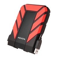 Adata HD710 Pro Durable 2TB USB 3.1 Portable External Hard Drive IP68 Waterproof, Shockproof, Dustproof, Red