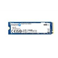 Kingston NV3 (SNV3S/500G) 500GB NVMe SSD, M.2 Interface, PCIe Gen4, 2280, Read 6000 MB/s, Write 2200 MB/s, 3 Year Warranty