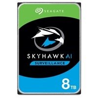 Seagate SkyHawk Surveillance AI 8TB 3.5" 7200RPM 256MB Cache SATA III Internal Hard Drive, photo 1 of 1