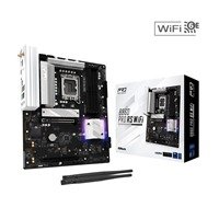 ASRock B860 Pro RS WiFi Intel 1851 Socket Motherboard, ATX, 4x DDR5 Slots, 3x M.2 Sockets, 2x USB-C Port, Fitted I/O Shield, 2.5GbE LAN, Wi-Fi 6E, 1x DisplayPort / 1x HDMI Port, photo 1 of 1