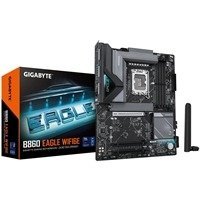 Gigabyte B860 EAGLE WIFI6E Intel 1851 Socket Motherboard, ATX, 4x DDR5 Slots, 3x M.2 Sockets, 2x USB-C Port, Fitted I/O Shield, 2.5GbE LAN, Wi-Fi 6E, 1x DisplayPort / 1x HDMI Port, photo 1 of 1