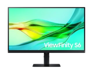 Samsung ViewFinity S6 HDR QHD 27" Monitor - Black