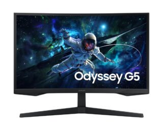 Samsung Odyssey G5 Dual WQHD 27" Gaming Monitor - Black