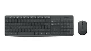 LOGITECH MK235 - keyboard and mouse set - US International