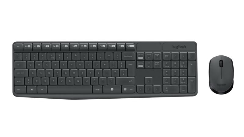 LOGITECH MK235 - keyboard and mouse set - US International, photo 1 of 1