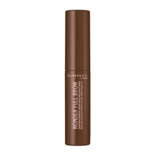 Rimmel London WonderFull Brow 24HR Waterproof Brow Gel, with Fibres for Plump Thick Brows, Medium, 4.5 ml