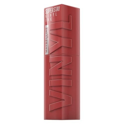Maybelline New York Lip Colour, Smudge-free, Long Lasting up to 16h, Liquid Lipstick, Shine Finish, SuperStay Vinyl Ink, 35 Cheeky, photo 1 of 1