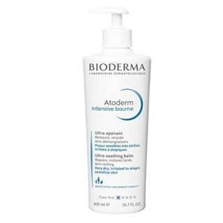 Bioderma Atoderm Intensive Balm - Ultra-Soothing Emollient Cream for Very Dry, Itchy to Eczema Prone Skin, Moisturiser Nourishes, Soothes & Reduces Itching - 500ML