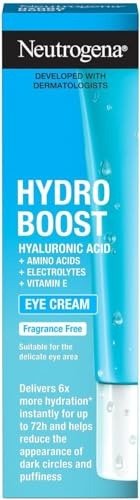 Neutrogena Hydro Boost Eye Cream, with Hyaluronic Acid and Vitamin E, for Tired-Looking Eyes, 15ml, photo 1 of 1