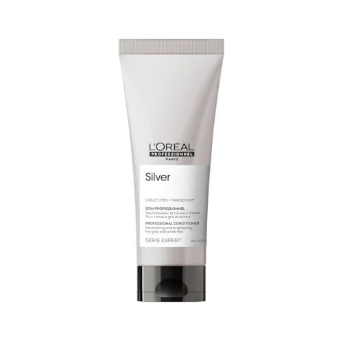 L'Oreal Professionnel Conditioner, For Grey, White or Light Blonde Hair, Serie Expert Silver, 200 ml, photo 1 of 1