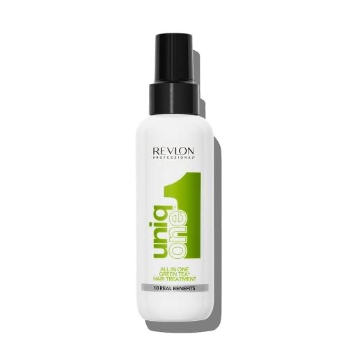 REVLON PROFESSIONAL UNIQONE HAIR TREATMENT, Leave-In Hair Treatment, Split Ends Hair Treatment, Green Tea Fragrance - 150 ml, photo 1 of 1