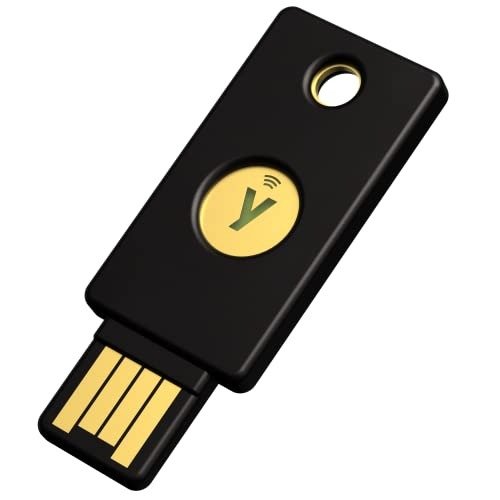 Yubico - YubiKey 5 NFC - Two-factor authentication security key, fits USB-A ports and works with NFC supported mobile devices, photo 1 of 1