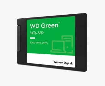 WD 1TB Green SSD, 2.5", SATA3, 545MB/s Read, SLC Cache, 7mm, photo 1 of 1
