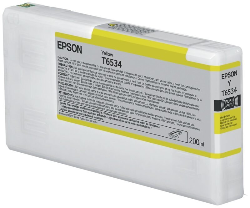 EPSON - yellow - original - ink cartridge, photo 1 of 1