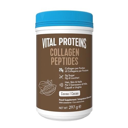 Vital Proteins Collagen Peptides Powder, Supplement (Type I, III), Cocoa Flavor, Hydrolyzed Collagen, for Skin Hair Nail Joint, Dairy and Gluten Free, photo 1 of 1