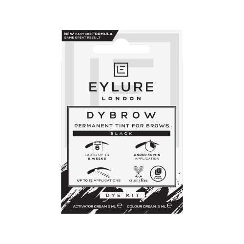 Eylure Dybrow Permanent Tint for Brows Dye Kit Black  5ML, photo 1 of 1