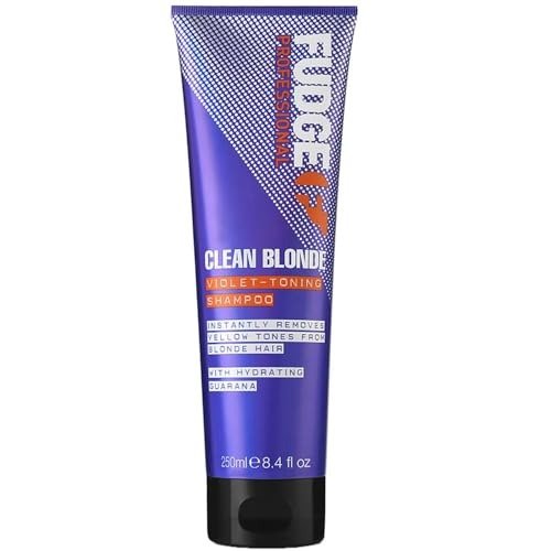Fudge Professional Original Clean Blonde Shampoo, Purple Toning for Blonde Hair, 250 ml, photo 1 of 1