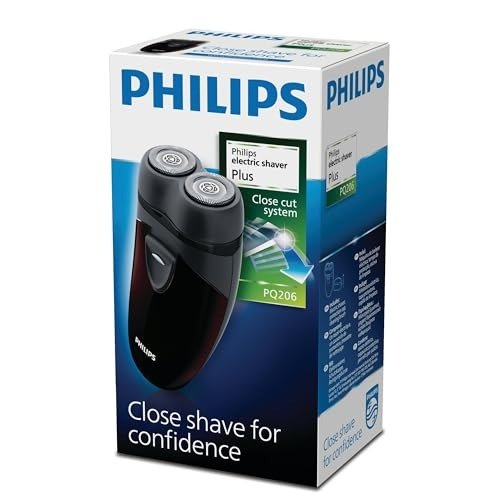 Philips Mens Electric Travel Shaver, Cordless, Battery-Powered Convenient to Carry - PQ206/18, photo 1 of 1