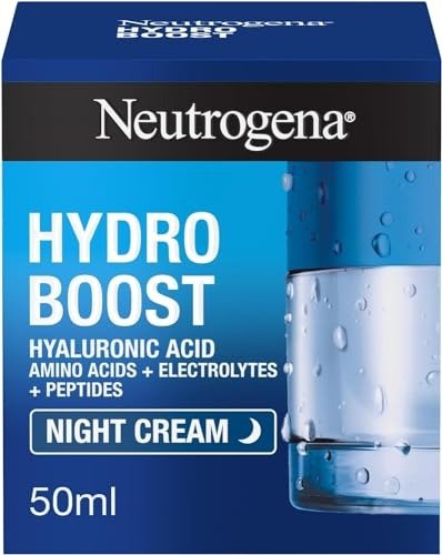 Neutrogena Hydro Boost Night Face Cream (1x 50ml), Night Cream With Hyaluronic Acid for Advanced Hydration for 72 Hours, Suitable for Dry Skin, photo 1 of 1