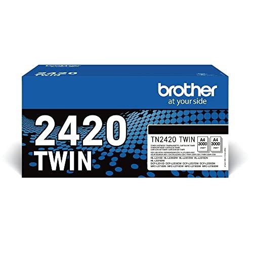 Brother TN-2420TWIN Toner Cartridge, Black,, photo 1 of 1