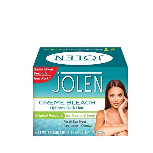 Jolen Creme Bleach Lightens Dark Hair. Original Formula for Face and Body Hair. 125ml, photo 1 of 1