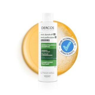 Vichy Dercos Anti-Dandruff and Anti-Itch Shampoo for Normal to Oily Hair 200ml