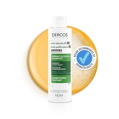 Vichy Dercos Anti-Dandruff and Anti-Itch Shampoo for Normal to Oily Hair 200ml, photo 1 of 1