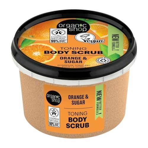Organic Shop 250ml Body Scrub Toning Orange & Sugar, photo 1 of 1