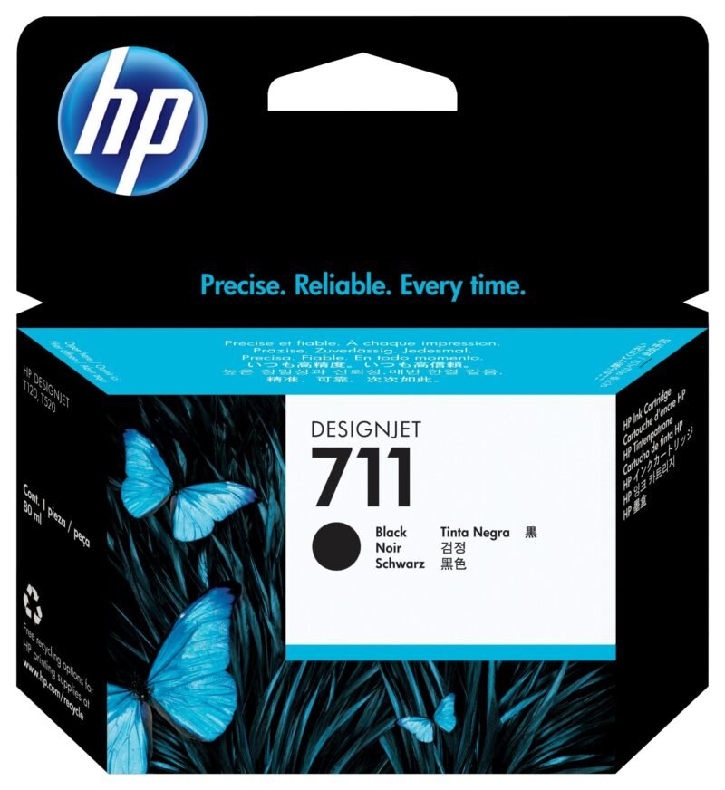 HP 711 - black - original - ink cartridge, photo 1 of 1