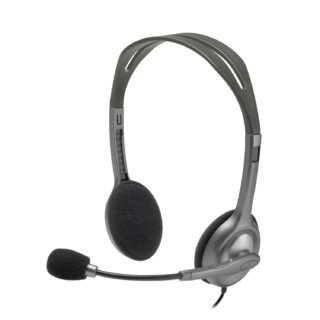 Logitech H110 Stereo Headset Wired Office/Cal