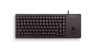 CHERRY G84-5400 XS Trackball Keyboard - keyboard - UK - black