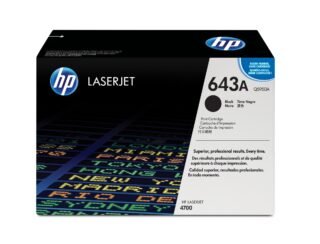 HP 643A - black - original - LaserJet - toner cartridge (Q5950A)