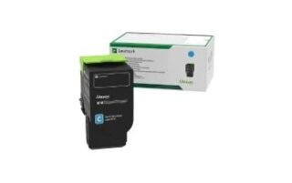 LEXMARK - Extra High Yield - cyan - original - toner cartridge - LCCP, LRP