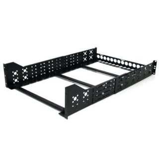 STARTECH.COM 3U Universal Server Rack Rails - TAA Compliant Fixed Mounting Rails