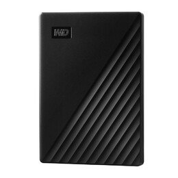 WD My Passport WDBPKJ0050BBK-WESN 5 TB Portable Hard Drive - External - Black - USB 3.0