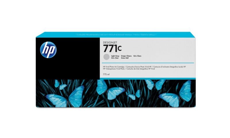 HP 771C Ink Cartridge - Light Grey - Inkjet, photo 1 of 1