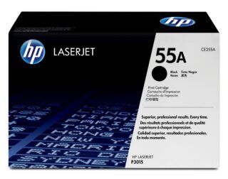 HP 55A - black - original - LaserJet - toner cartridge (CE255A)