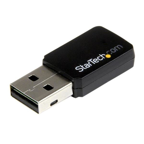 STARTECH.COM USB 2.0 AC600 Mini Dual Band Wireless-AC Network Adapter - 1T1R 802.11ac WiFi Adapter, photo 1 of 1